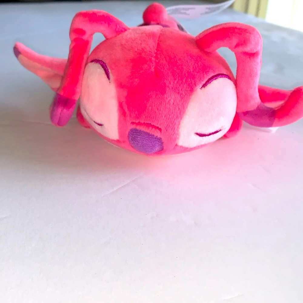 Disney Angel Small Pink Plush Character from Lilo & Stitch Movie
